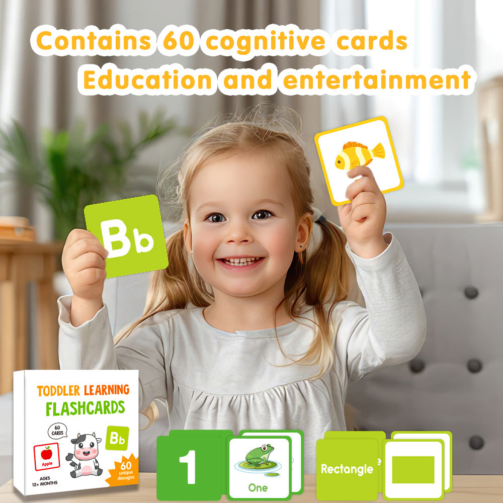 Animal Learning Educational Early Childhood Flashcards