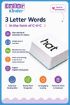 Preschool/Pre-K 3 letter word flashcards
