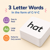 Preschool/Pre-K 3 letter word flashcards (Digital)