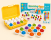 Montessori Child Learning Egg Matching Carton - For Shape Matching Sorting Toys